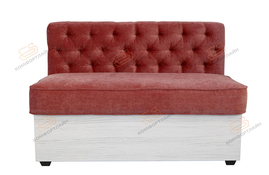 Прямой диван для кухни Честер артикул ДЧ-04 в Velvet Lux 34