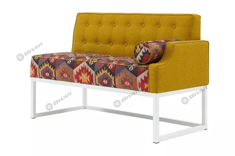 Прямой диван для кухни Оксфорд Лофт с подлокотником
