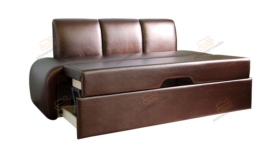 Кухонный прямой диван со спальным местом Вегас-СВ ДВ-05