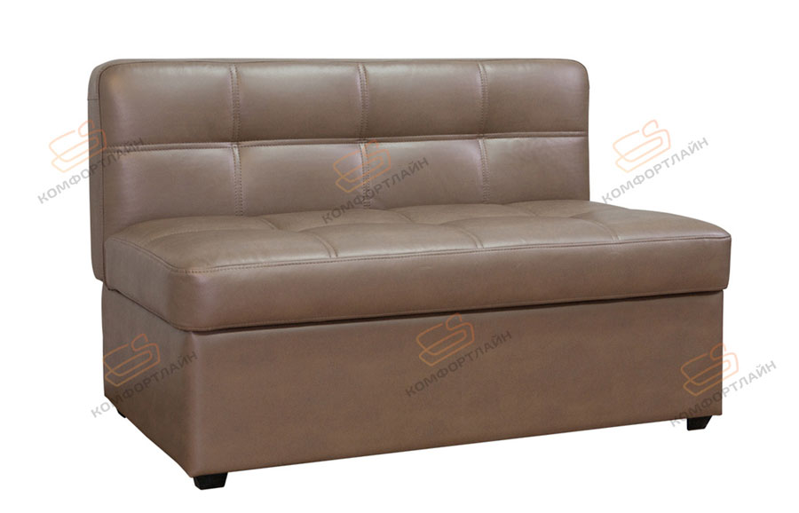 Кухонный прямой диван с раскладушкой Палермо-Софт ДПСМТ09