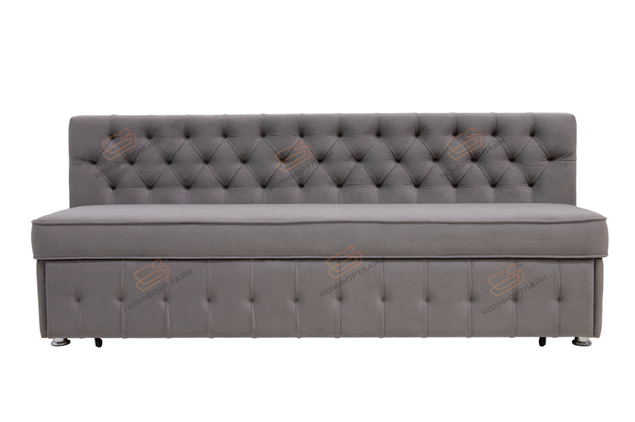 Прямой кухонный диван со спальным местом Честер-Софт ДЧСМТ-15 
