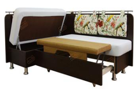Угловой диван на кухню со спальным местом Сюрприз-СВ
