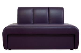 Прямой кухонный диван Вегас в экокоже артикул ДВ-17