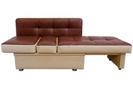 Прямой диван-кушетка для кухни Фокус ДФ-023 (раскладка)