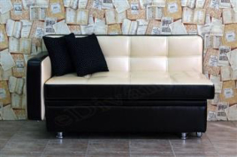 Прямой диван-кушетка для кухни Фокус в интерьере