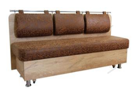 Прямой диван для кухни Сюрприз ДС-24 