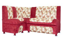 Угловой диван на кухню со спальным местом Сенатор-СВ (обивка-микровелюр))