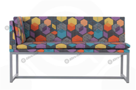 Прямой диван для кухни с боковой спинкой Бонн